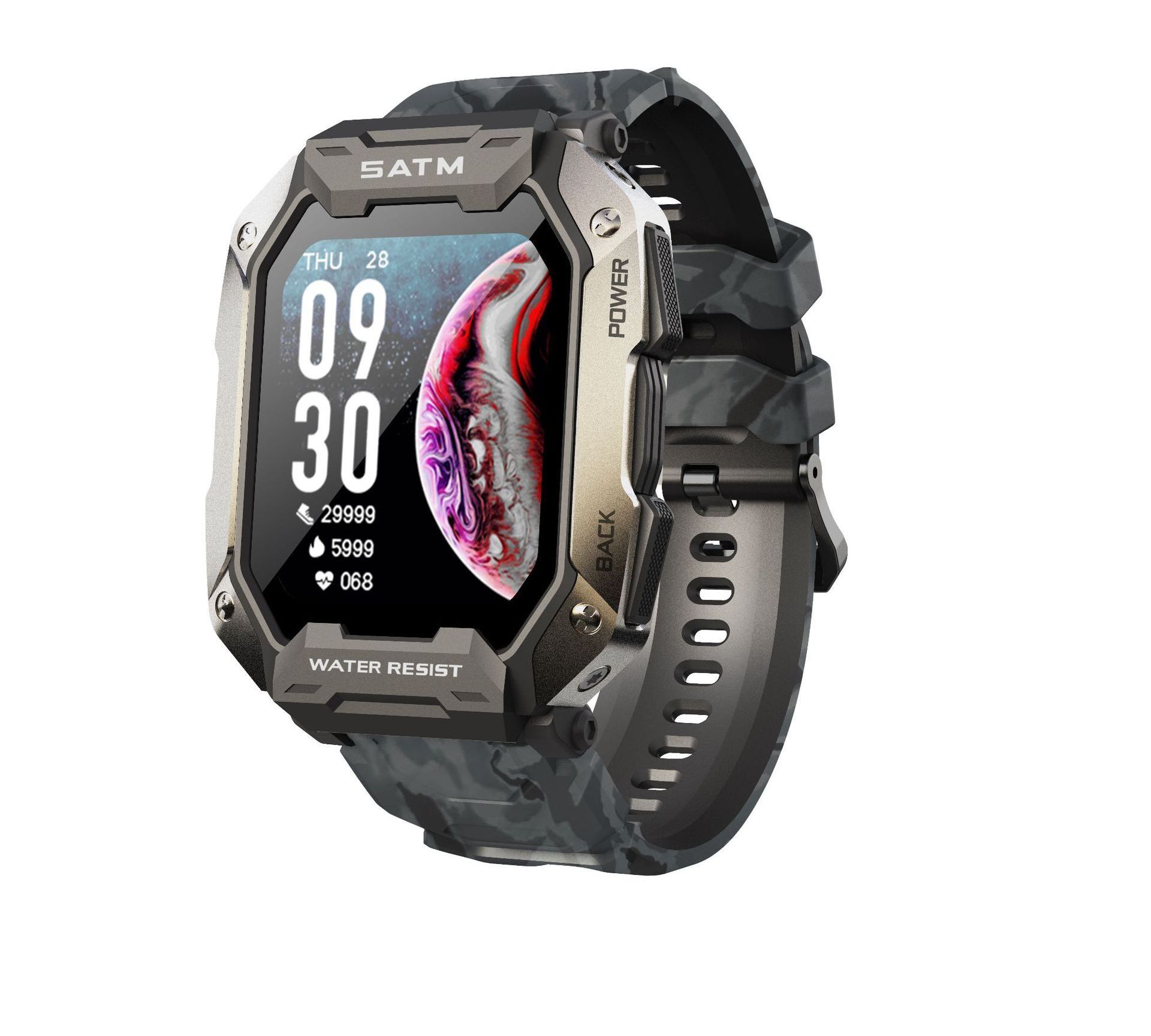 C20pro Smartwatch 1.83 Inch Sport Inteligentny Zegarek Mejor Men Militarying Level C 20 C20 Pro Smart Watch 5 atm