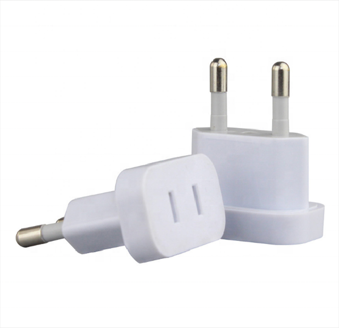 2024 Travel Plug Adapter US to Europe 110v to 220V Plug Converter US to EU Electrical Socket Adapter