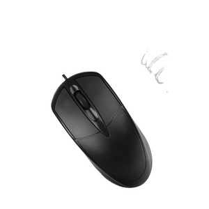 High Quality design optical office wired USB1000dpi resolution computer wired mouse usb 3d mini computer wire optical mouse