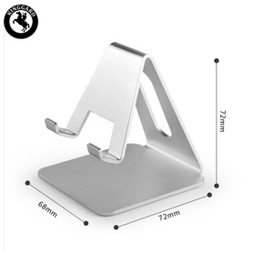 cheap price cell phone aluminium alloy desk holder mobile caddy for desk smart phone