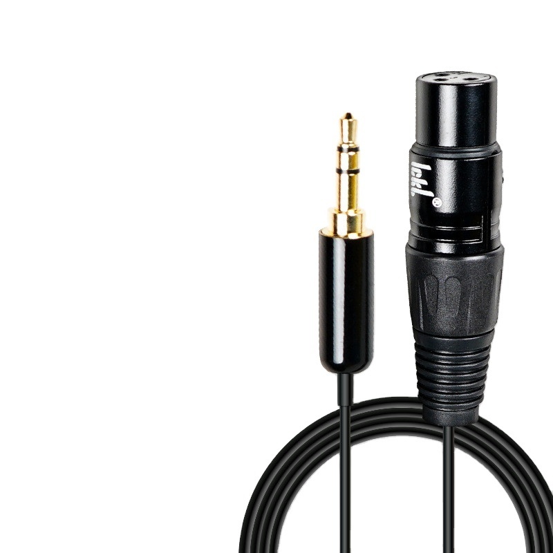 3.5 mm Jack to XLR Cable Male to Female Audio Cable 3.5 mm to XLR Speakers Microphones Cable