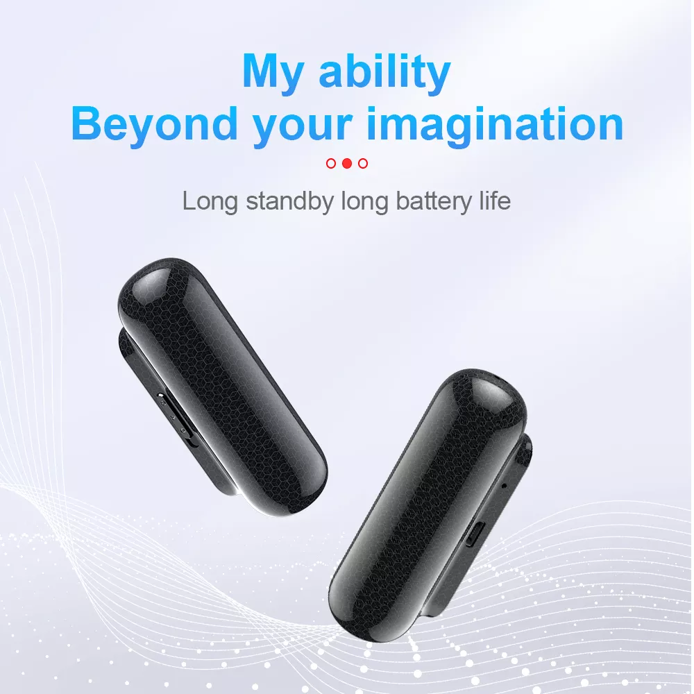 Capsule Magnetic Voice Recorder Activated Recorder with Playback 2200mah Strong Battery Life small voice recording devices