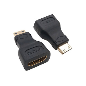 High Definition Mini Hdmi Connector Gold Plated Male To Female Mini Hdmi To Hdmi Adapter For projector