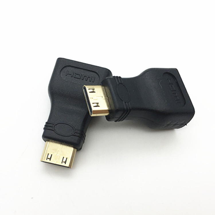 High Definition Mini Hdmi Connector Gold Plated Male To Female Mini Hdmi To Hdmi Adapter For projector