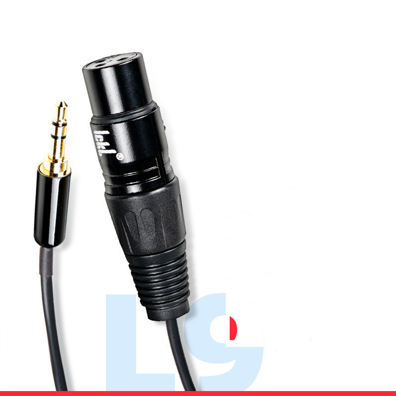 3.5 mm Jack to XLR Cable Male to Female Audio Cable 3.5 mm to XLR Speakers Microphones Cable