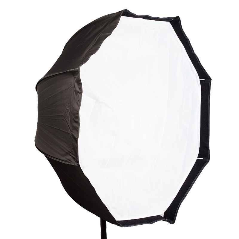 85cm Black Silver Reflective Umbrella Photography Studio Soft Light Umbrella with Large Diffuser Cover soft light umbrella