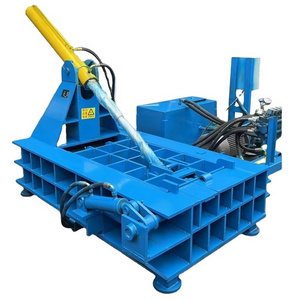 Factory sale Industrial Small Metal Scrap Compactor Baler Mini Scrap Metal Baler Steel hydraulic baling press