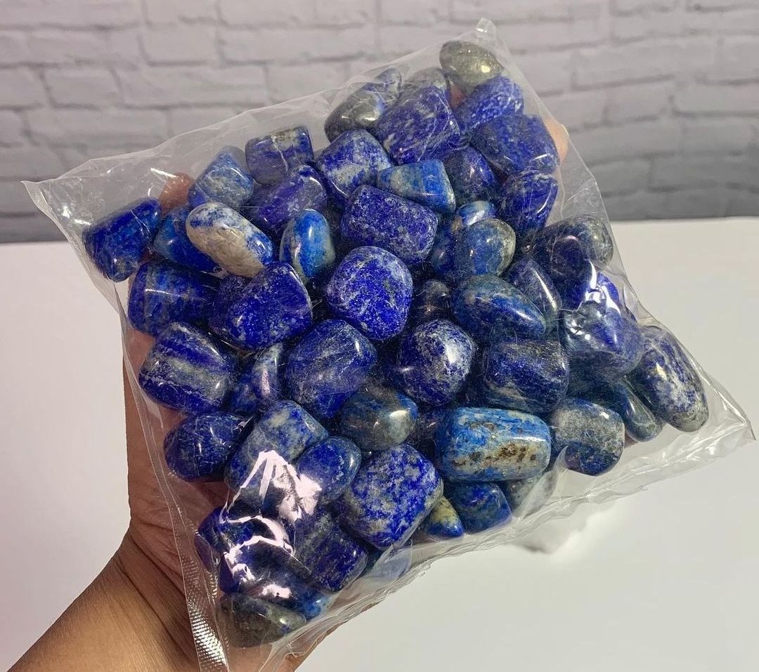 best selling crystal Wholesale natural lapis lazuli tumbled stone crystal tumbled stone reiki healing and meditation homedecor