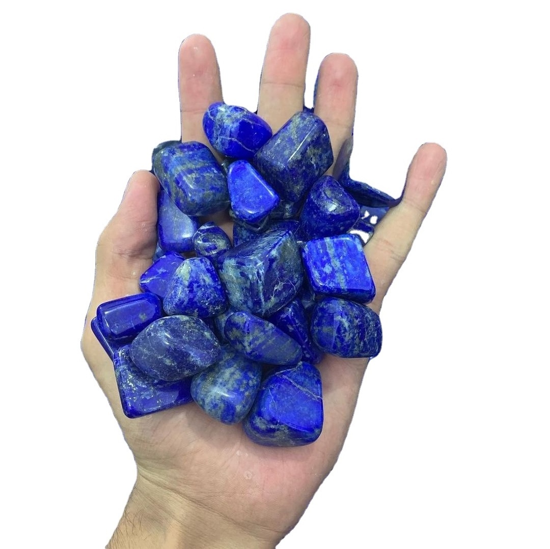 best selling crystal Wholesale natural lapis lazuli tumbled stone crystal tumbled stone reiki healing and meditation homedecor