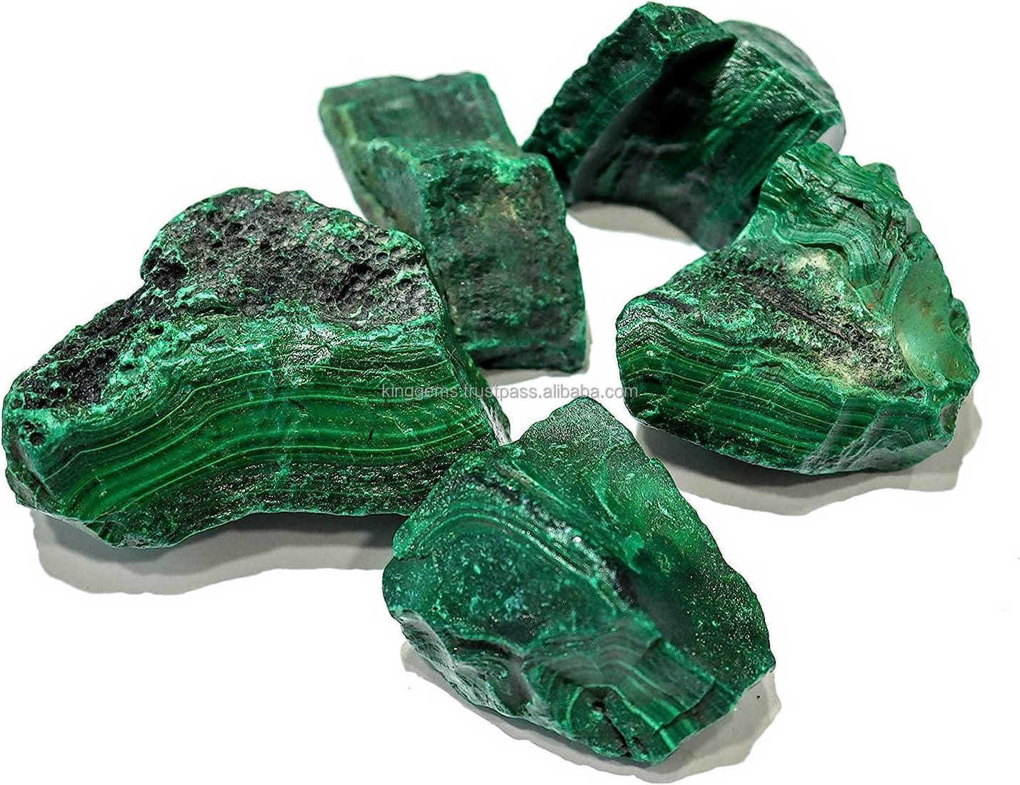 BEST SELLING WHOLESALE NATURAL GREEN MALACHITE ROUGH STONE FOR REIKI HEALING STONE MEDITATION  MALACHITE RAW TUMBLED STONE