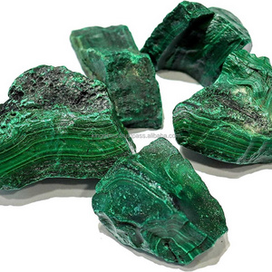 BEST SELLING WHOLESALE NATURAL GREEN MALACHITE ROUGH STONE FOR REIKI HEALING STONE MEDITATION  MALACHITE RAW TUMBLED STONE