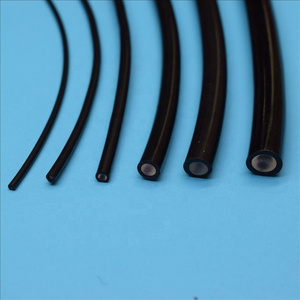 100mX Black Cover PMMA End Glow Plastic Optic Fiber Cable Inner Diameter Optical Fiber Light 1mm ~10mm For Decorative Lighting