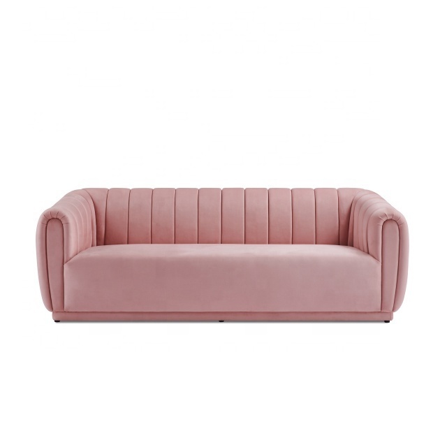 Special Style Loveseat Sofa Modern Design Living Room Sofas Chesterfield 2 Seat Solid Wooden Frame Fabric Loveseat Sofa