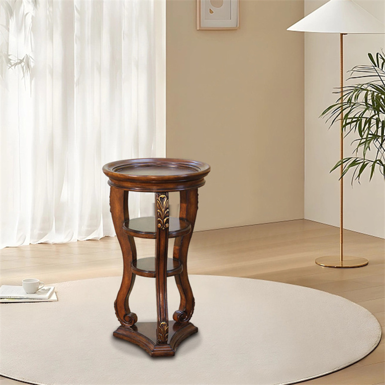 Support Customized Luxury 3 Story Living Room Small Standing Table