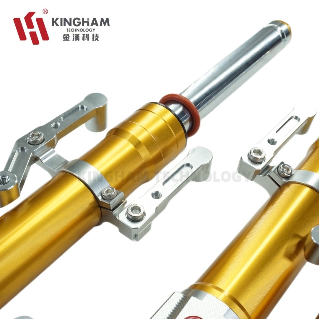 KINGHAM Motorcycle Front Shock Absorber Aluminum CNC adjustable for Honda VARIO Click 160 ABS Front Fork Suspension Parts