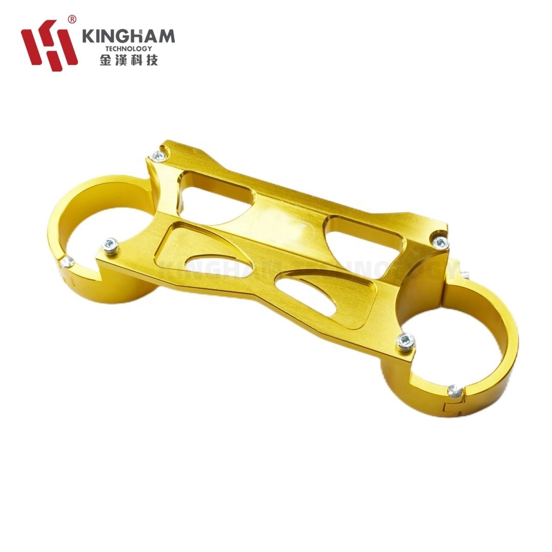 KINGHAM Motorcycle Customization Fork Brace for Yamaha Honda Raider 150 Front Shock Center Bracket Other Motorcycle Accessories