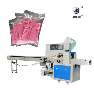 Automatic Gloves Horizontal Packing Machine Mask Flow Packaging Machine