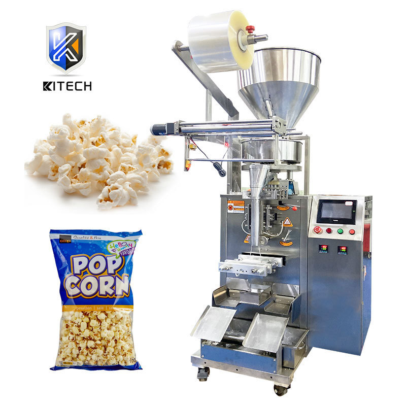 Automatic sunflower seeds popcorn beans food granular pouch packaging packing machine