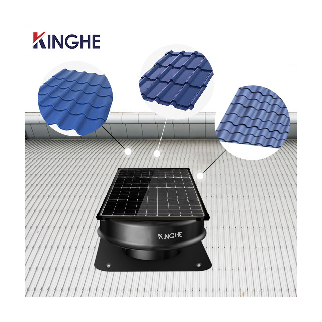 4000 cfm rechargeable battery operated mini roof ventilation exhaust fan to keep smoke free kitchen cooker hood