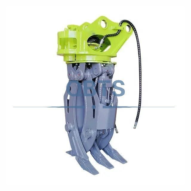 mini 2ton excavator hydraulic rotating log grapple with CE certification For Doosan DH258 DH370 for 1-20ton excavator