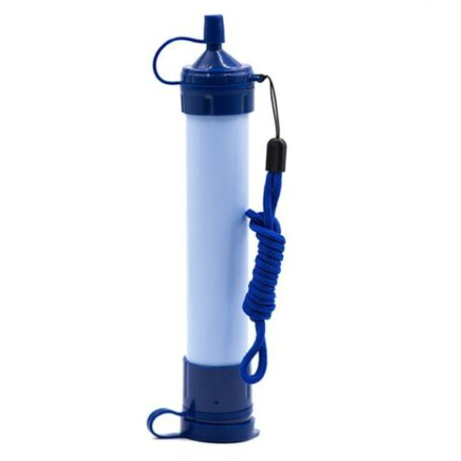 Personal Water Filter 1000L Mini UF Camping Water Straw 0.01 Micron Outdoor Survival Kit Emergency water straw filter