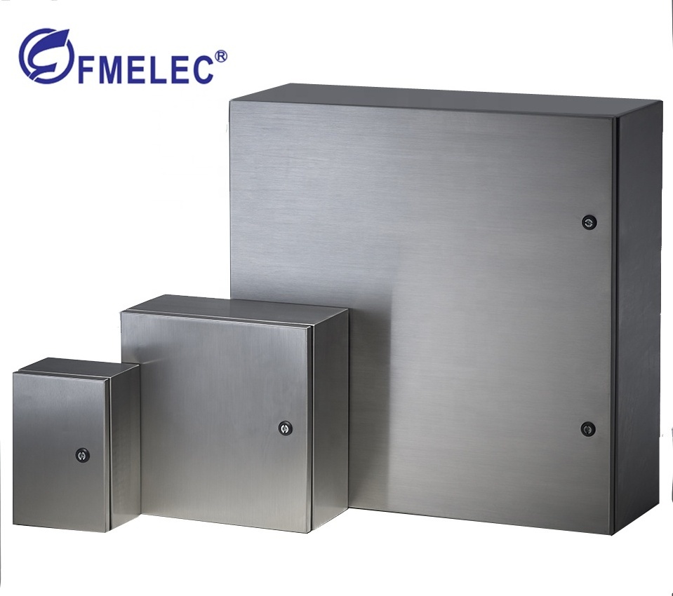 IP66  portrait  stainless steel enclosure  201/304/316 stainless steel  cabinet metal distribution box