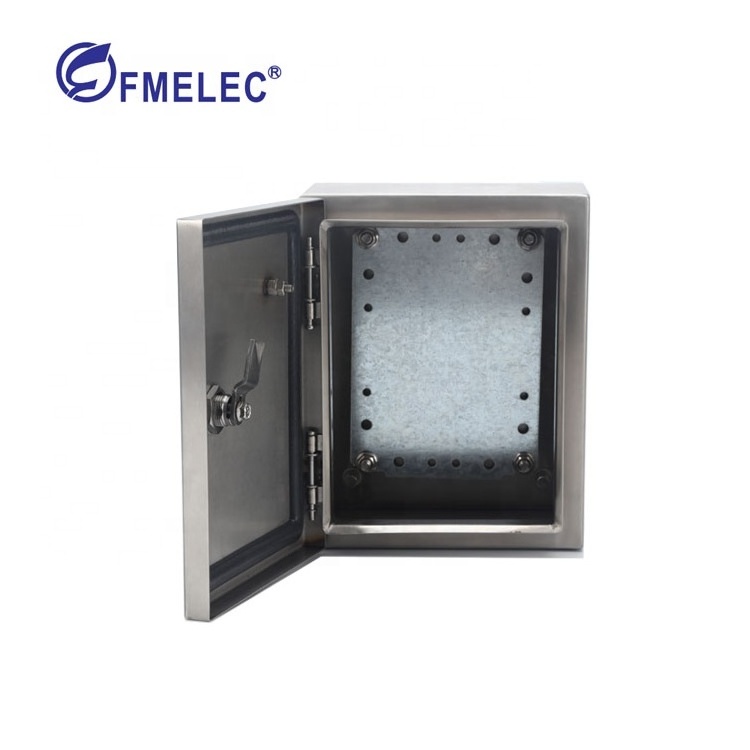 IP66  portrait  stainless steel enclosure  201/304/316 stainless steel  cabinet metal distribution box