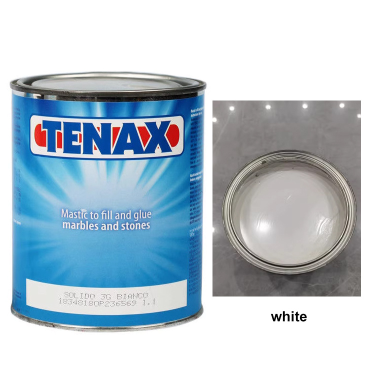 TENAX White Granite/Marble/Tile Stone Knife-Grade Coloured Mastic