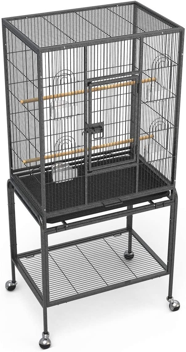 Best Quality Spot Large Parrot Bird Cage Custom Metal Encryption Wire Removable Budgie Pigeon Breeding Cages Loft