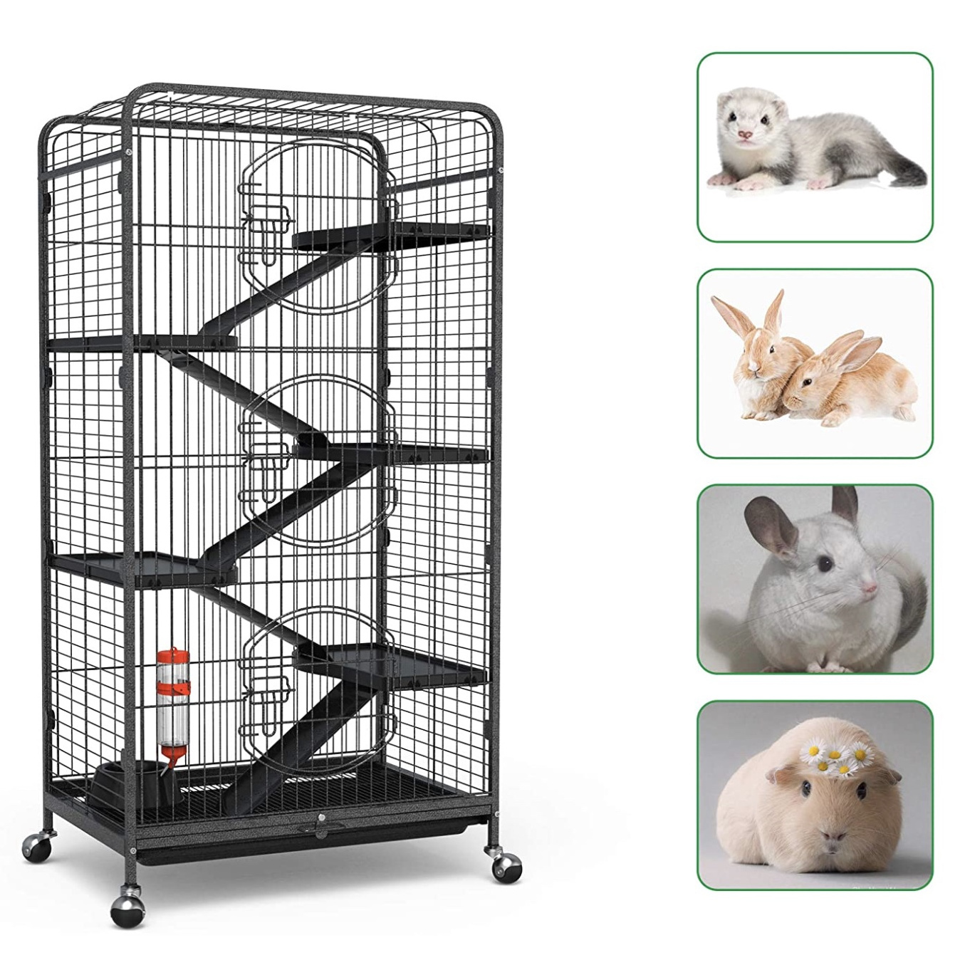 Luxury Big Cage For Hamster Guinea Pig Squirrel Chinchilla Cage Large House