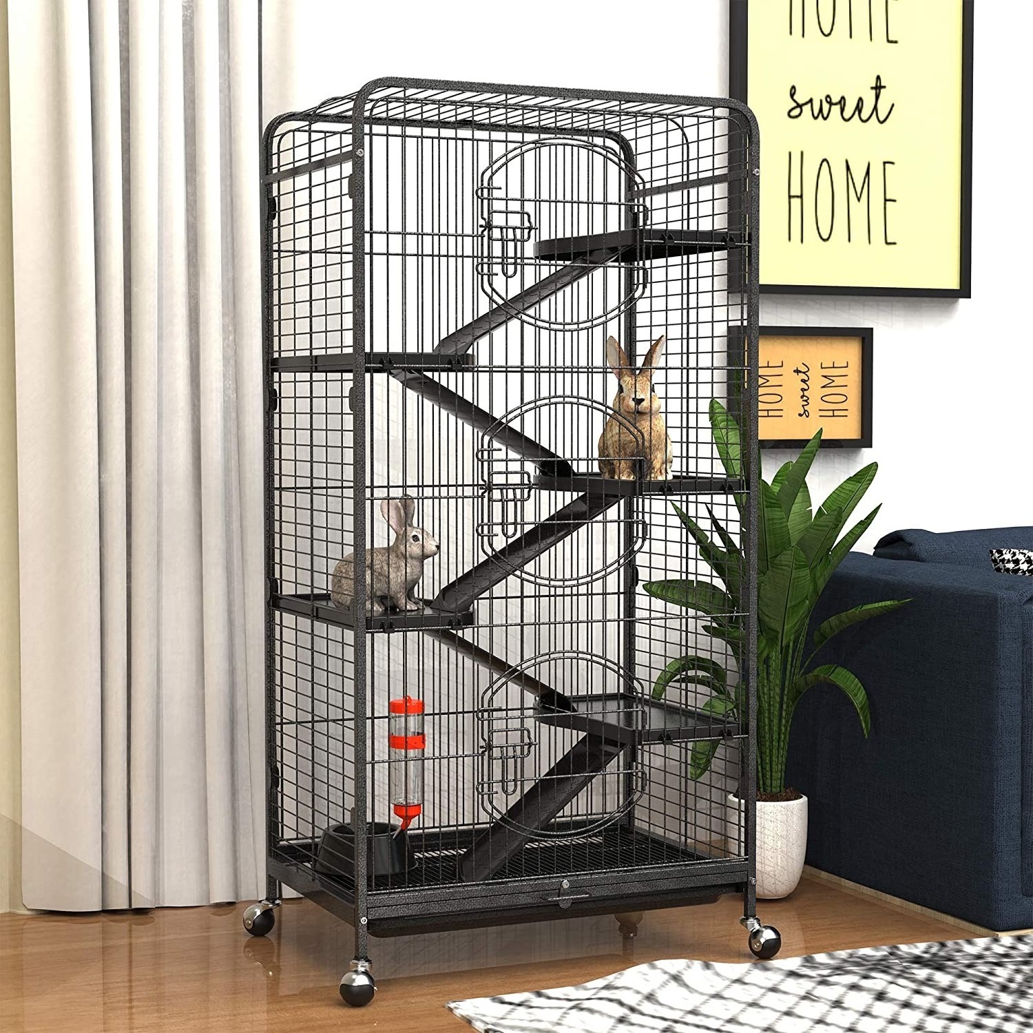 Luxury Big Cage For Hamster Guinea Pig Squirrel Chinchilla Cage Large House