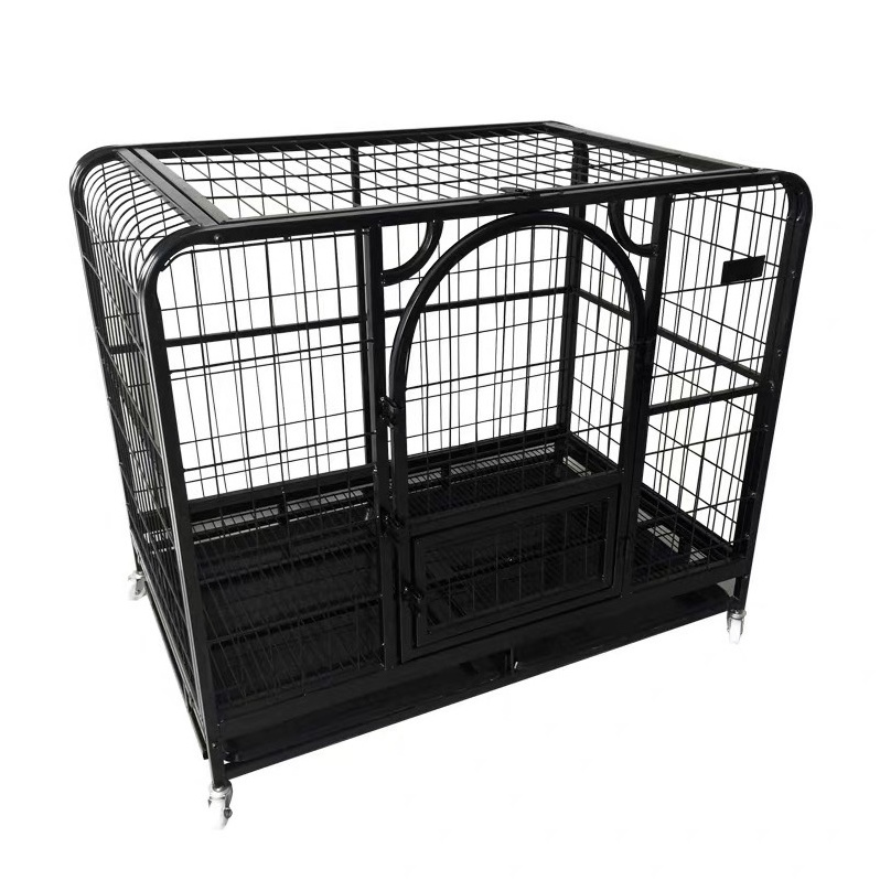 Factory directly stainless steel buy big dog house cage foldable metal large kennels dog cage for sale