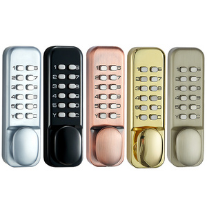 Wholesale price single door lock code keyless digital combination button mechanical code door lock