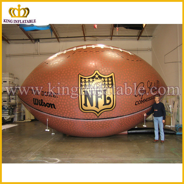 Giant Promotional Model Advertising Inflatable Rugby Football, American Inflatable Football