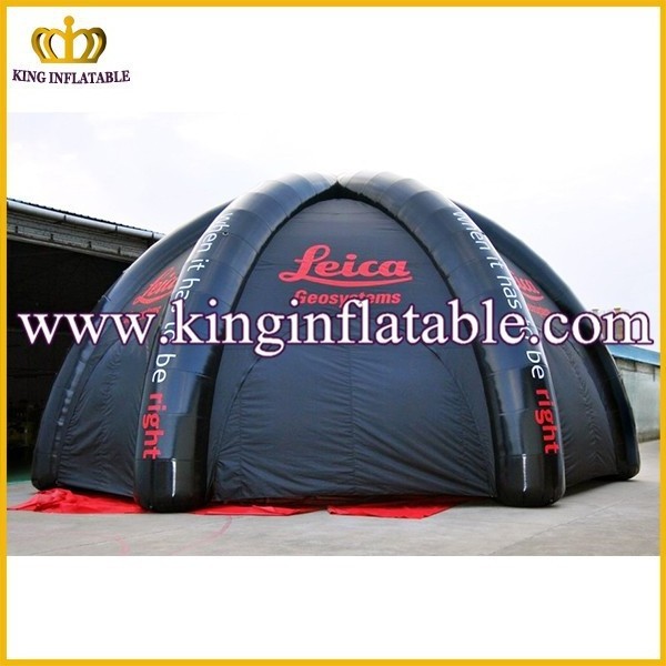 Custom Black Inflatable Dome Price, Inflatable Military Tent/Inflatable Igloo Tent For Rental