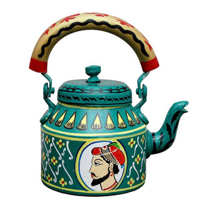 king international Hot Selling enamel ceramics kettle Ear-hanging hand-washing American coffee pot for home use