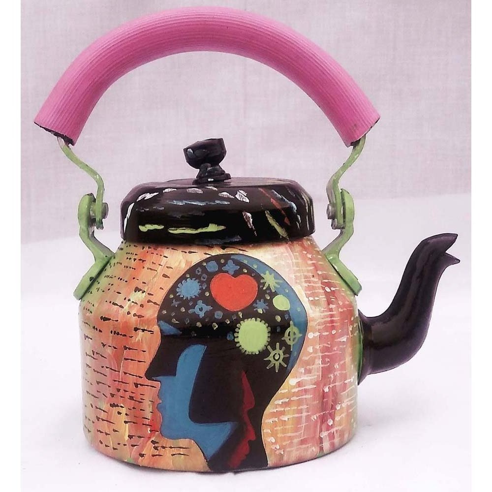 1.1L Round Handle Enamel Coffee Pot /Enamel Teapot /Enamel kettle king international