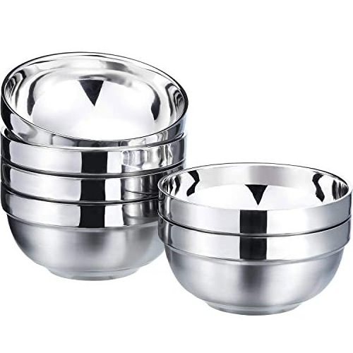 king international hot selling plastic outer stainless steel insulated fruit colored  latest  design  steel  multi  size  bowls