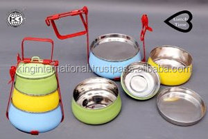 king international 1/2/3 Layer Bento Box Cute Lunch Box Stainless Steel Thermos Lunch Box  best new design with price