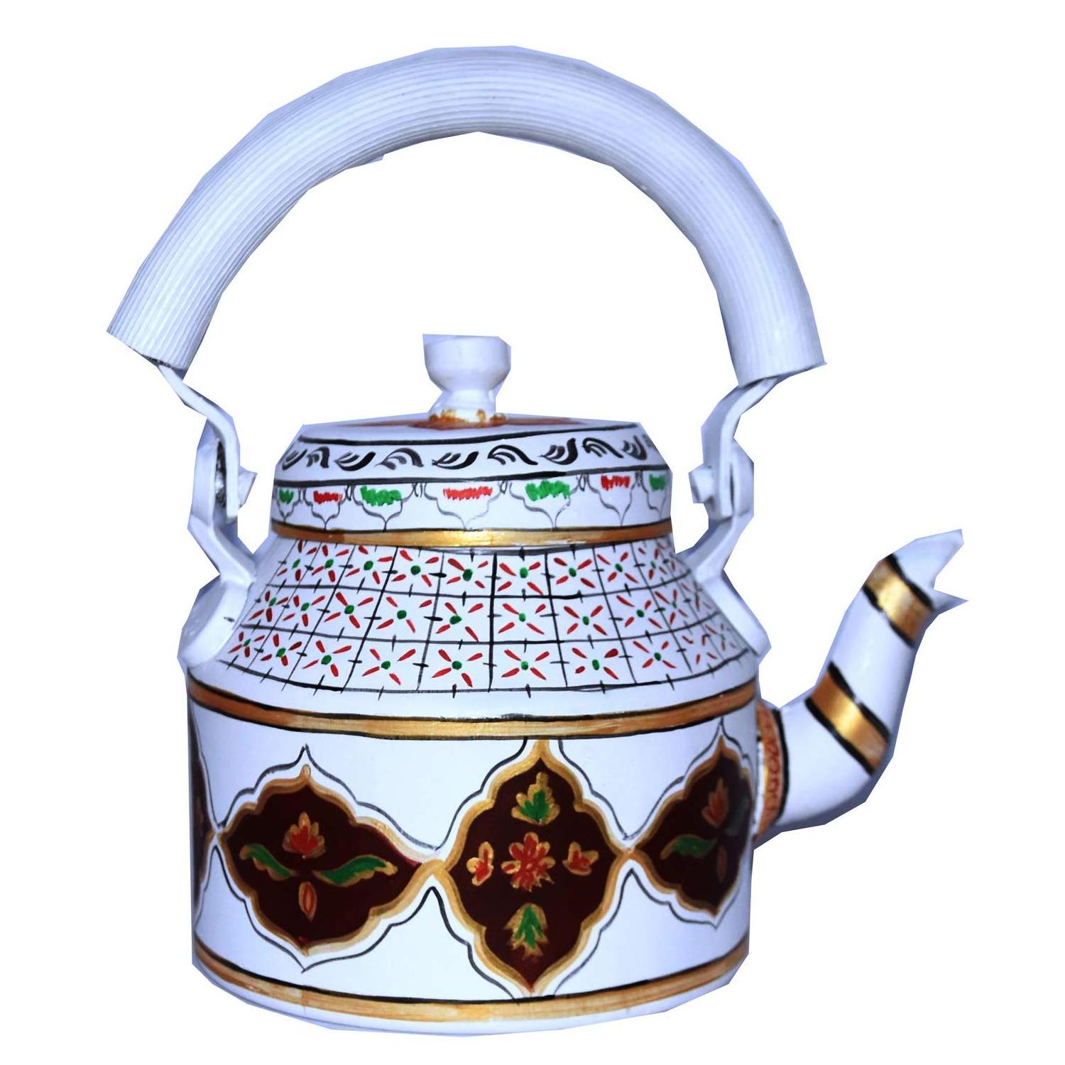 king internatiobnal Round Shape 2.2L Boiling Water Kettle Enamel Old-Fashioned Teapot/Enamel Whistling Kettle