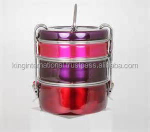 king international 1/2/3 Layer Bento Box Cute Lunch Box Stainless Steel Thermos Lunch Box  best new design with price