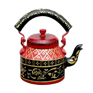 Old fashion unique tea kettle enamel whistling tea kettle made by king international best brand with best quality