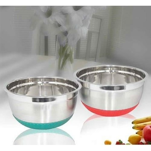 New modle high quality induction bowl  3 Steel bowl stainless steel bowl with lid