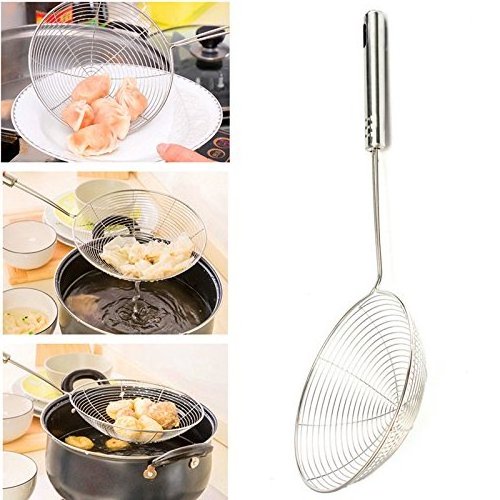 Stainless Steel Houseware Mesh Kitchenware Kitchen cooking metal wire oil skimmer