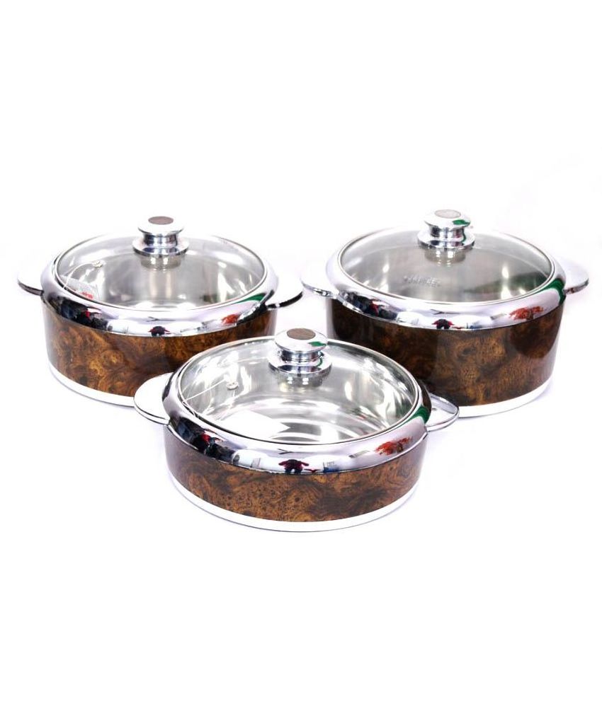 KING International High Quality Unique Designer Hotpot Casseroles for Food Serving and Storage Dinnerware and Tableware any Size