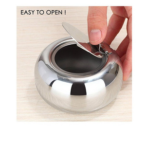 Colourful Stainless Steel Ashtray