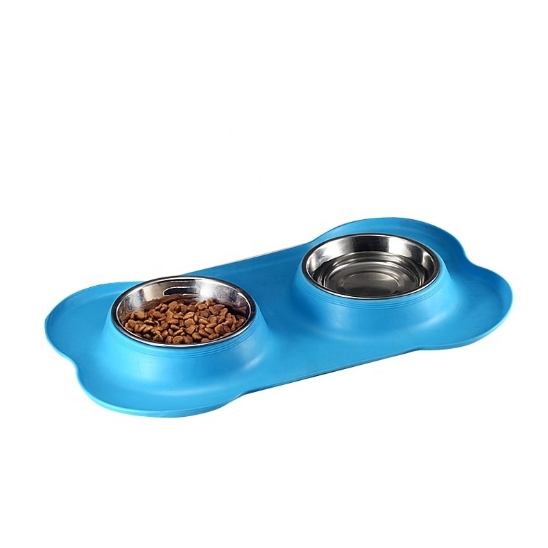 pet bowls Stainless Steel Water and Food Feeding Bowl for Adult Dogs, Puppies, cats Stainless Steel Water and Food Feeding Bowl