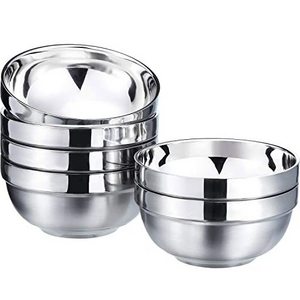 king international stainless steel salad bowl set of 3 pcs 	steel bowls for kitchen stainless high quality  steel  German  bowl