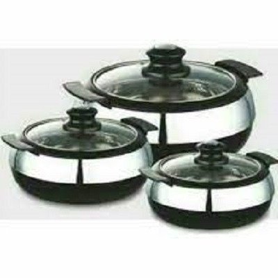 hot selling kitchen pot stainless steel casserole set with high quality materials