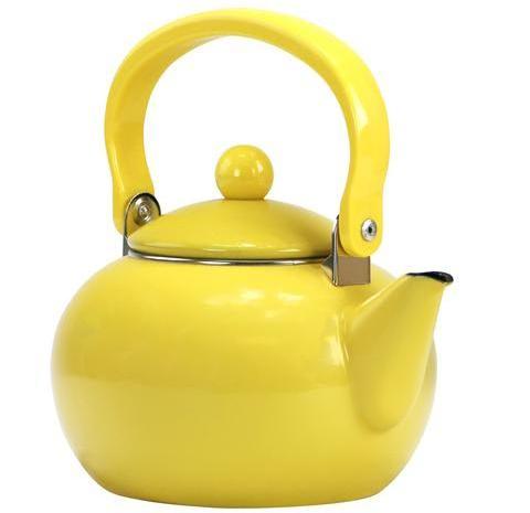 full design cast iron indian tea enamel steel tea kettle for sale